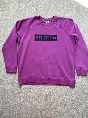 Peloton Purple Sweatshirt - Size Medium